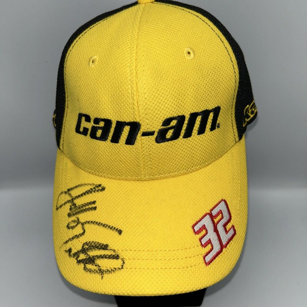 Kappa Can-Am #32 Go Fas Racing Cap Signed by Jeff Earnhardt Hat - NWT